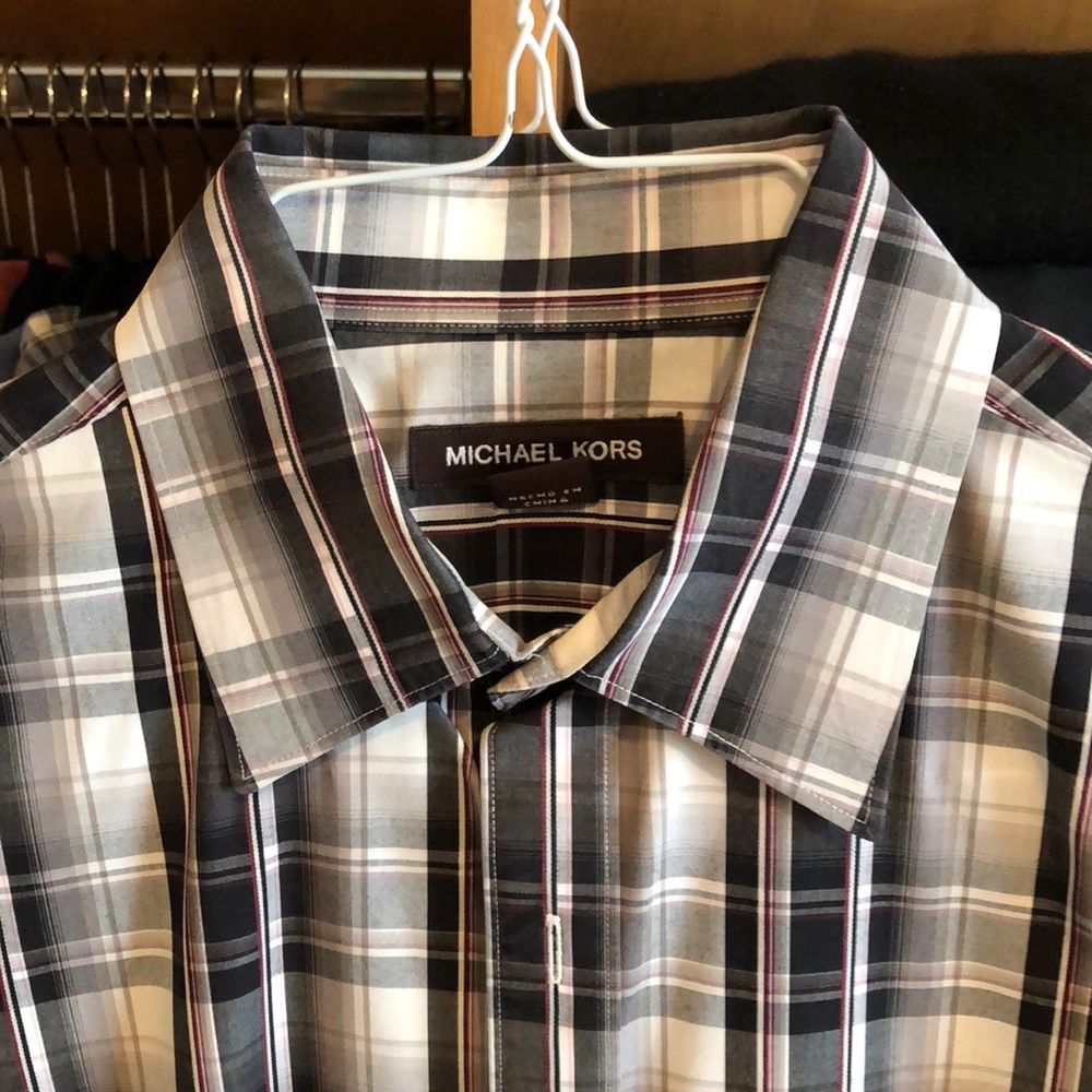 Michael Kors casual button down shirt. Size large